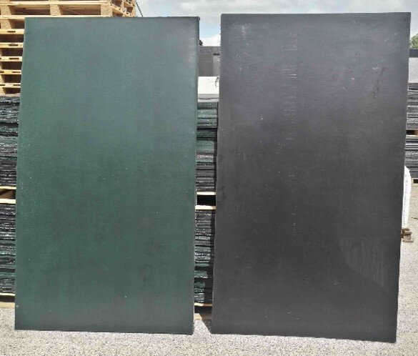 Recycled plastic sheets